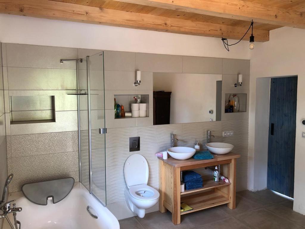 Villa Domecek Uprostred Prirody Krásná Lípa Exterior foto