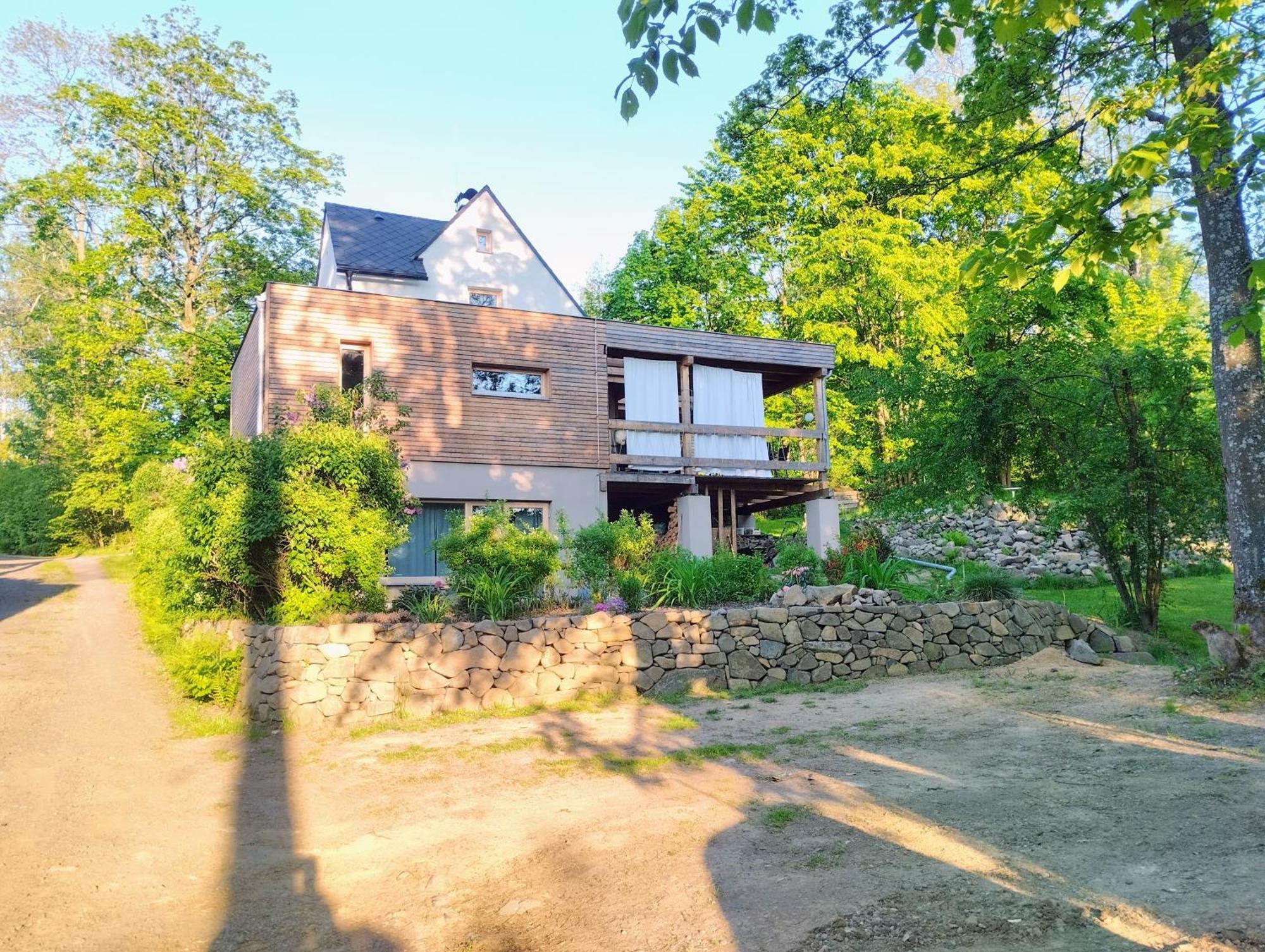 Villa Domecek Uprostred Prirody Krásná Lípa Exterior foto